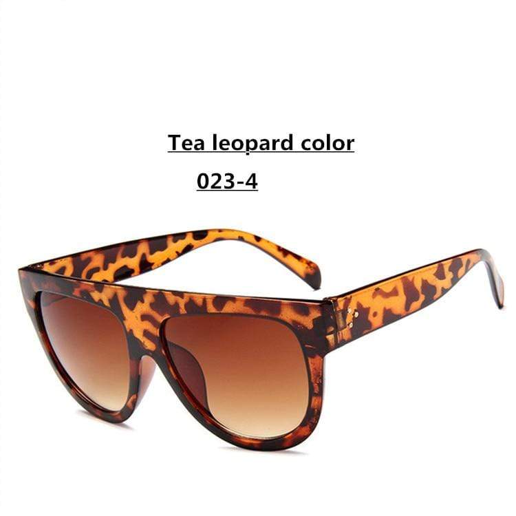 Flat top Oversized Sunglasses