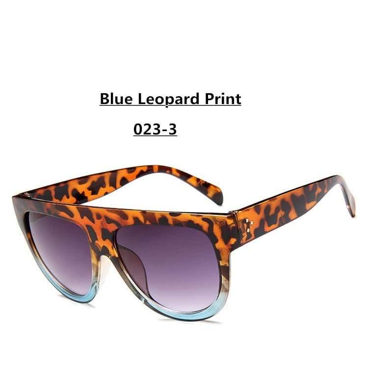 Flat top Oversized Sunglasses