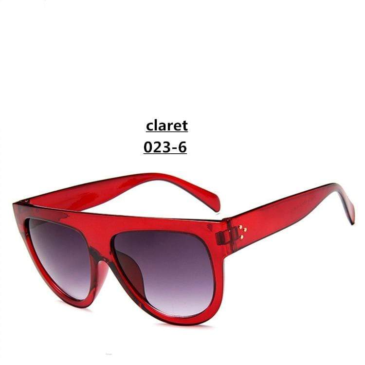 Flat top Oversized Sunglasses