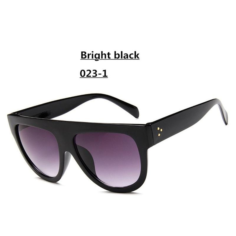 Flat top Oversized Sunglasses