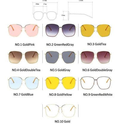 Fashion Metal Women Sunglasses