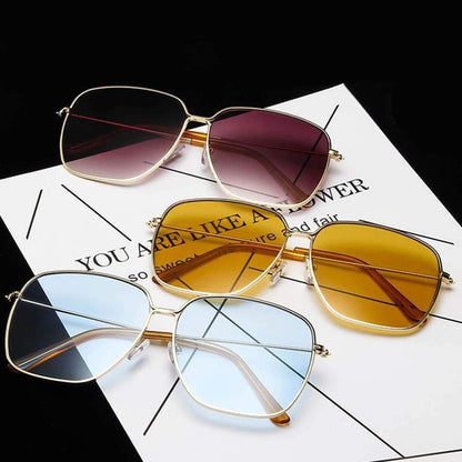 Fashion Metal Women Sunglasses