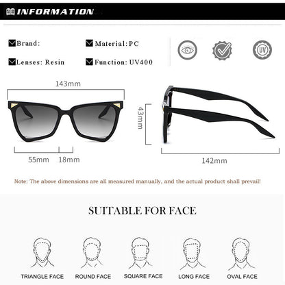 Fashion Cateye Sunglasses