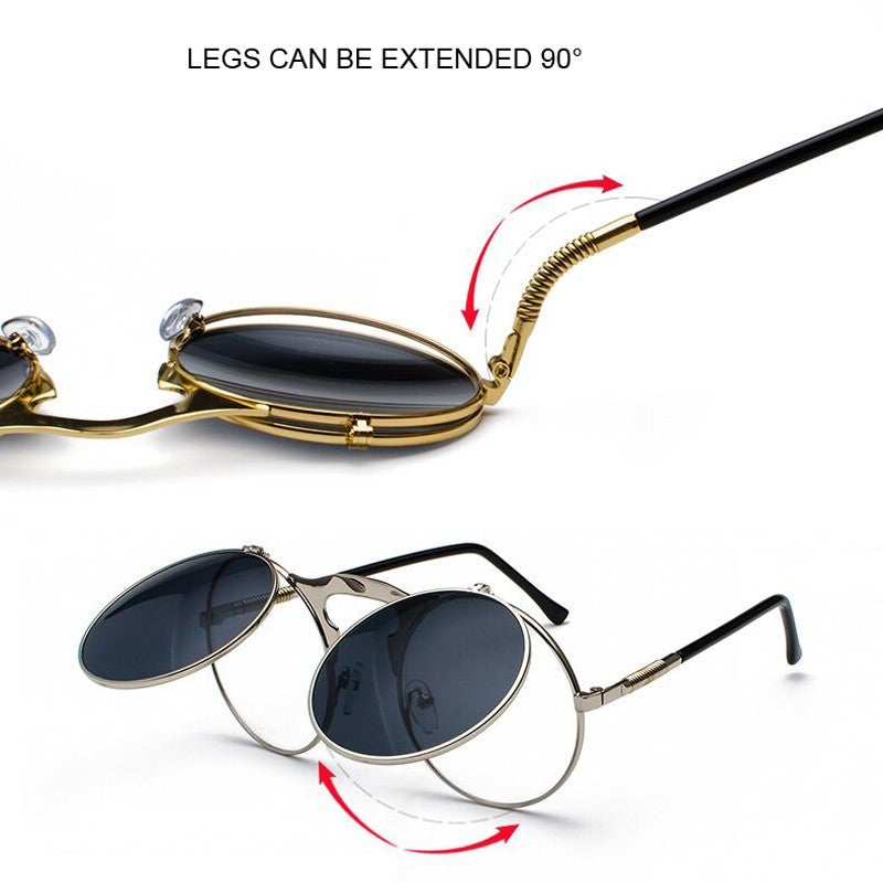Metal Steampunk Sunglasses
