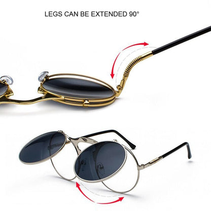 Metal Steampunk Sunglasses