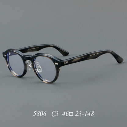 Thalian Retro Acetate Glasses Frame