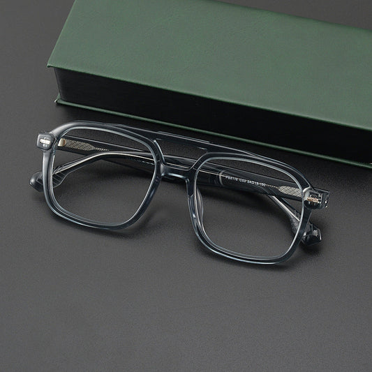 Retro Acetate Square Glasses Frames 8116