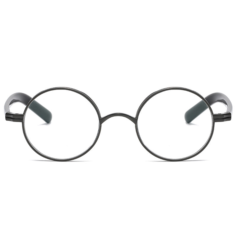 Faelan Titanium Round Glasses Frame