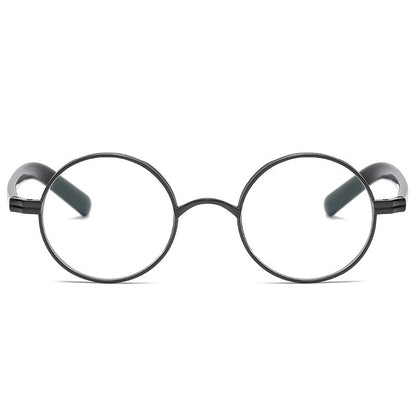 Faelan Titanium Round Glasses Frame