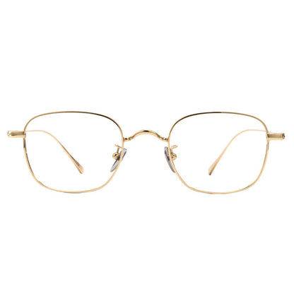 Retro Titanium Square Glasses Frame GWS199