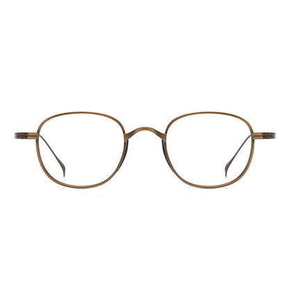 Titanium Vintage Oval Eyeglasses Frames ST8016