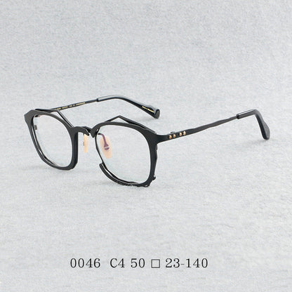 Alian Personality Irregular Titanium Glasses Frame