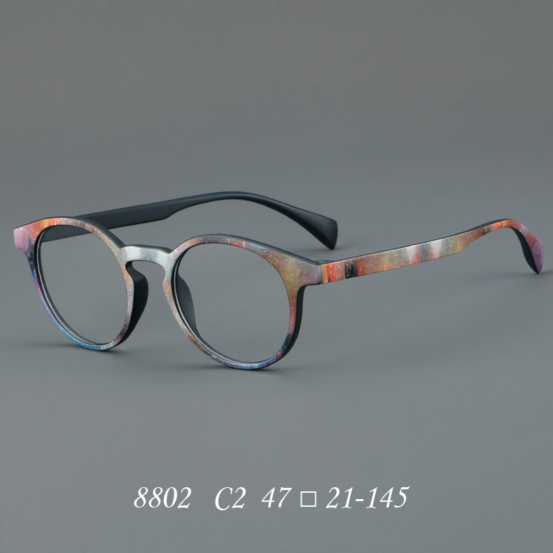 Cat eye glasses frame painted glasses 8802
