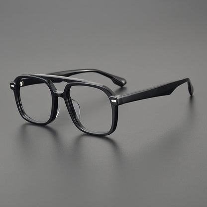 Retro Acetate Square Glasses Frames 8116