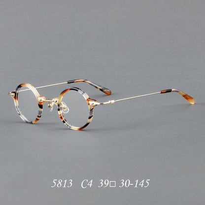 Botolf Vintage Round Acetate Glasses Frame