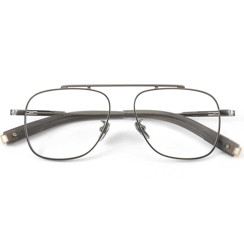 Retro Titanium Square Glasses Frame SM105