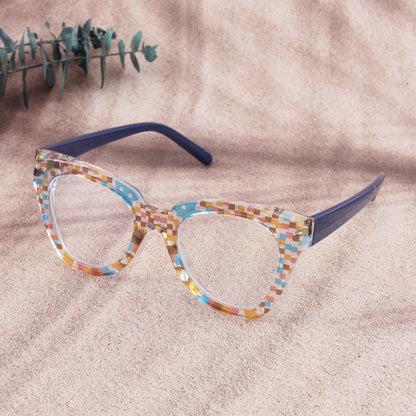 2024 Transparent Cat Eye Glasses