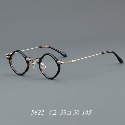 Logan Retro Geometric Glasses Frame