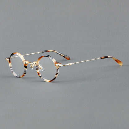 Botolf Vintage Round Acetate Glasses Frame