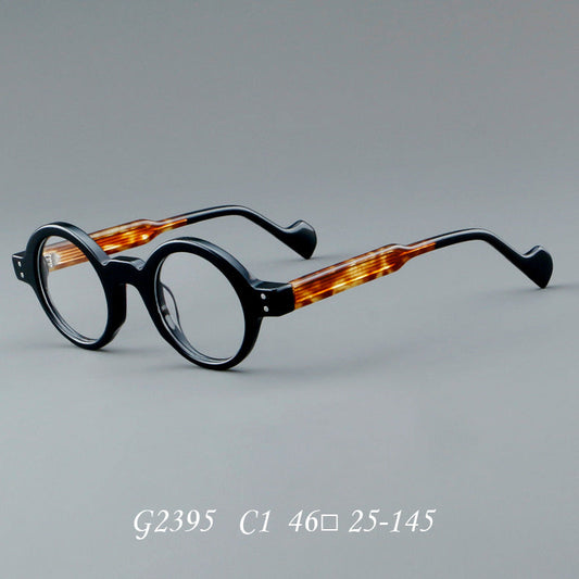 Colee Vintage Round Acetate Glasses Frame