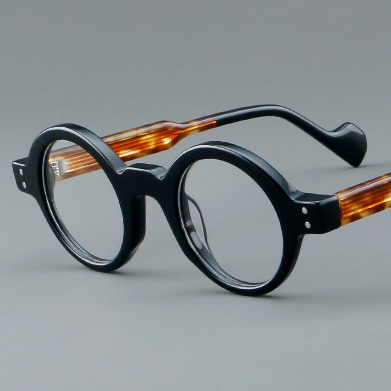 Colee Vintage Round Acetate Glasses Frame