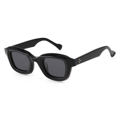 Square frame large frame sunglasses