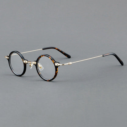 Botolf Vintage Round Acetate Glasses Frame