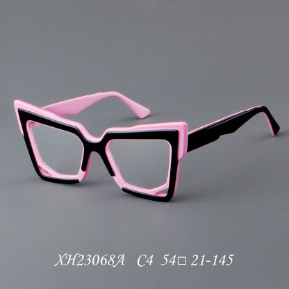 Plate glasses frame retro frame 23068