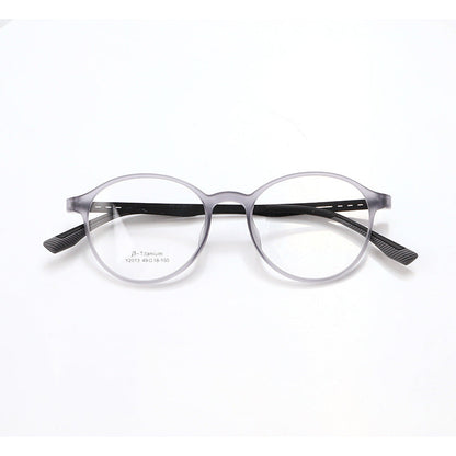 Titanium Vintage Oval Eyeglasses Frames 2013