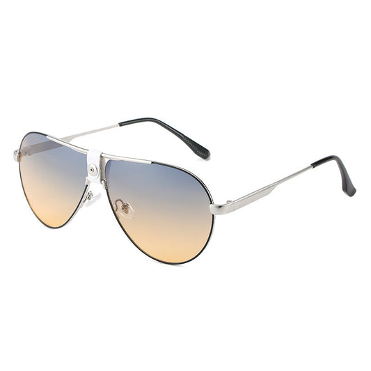 Leather cover beam sunset gradient toad glasses