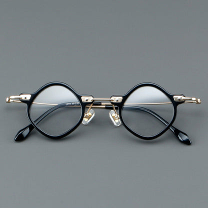 Logan Retro Geometric Glasses Frame