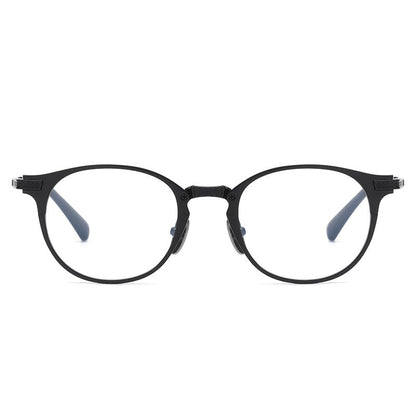 Retro Oval Titanium Ultra-Light Glasses Frame