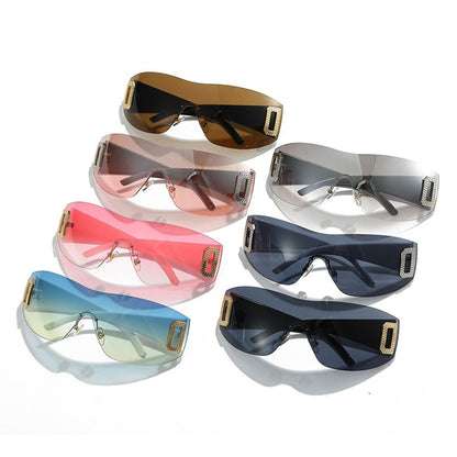 Punk Wrap Around Y2K Sunglasses