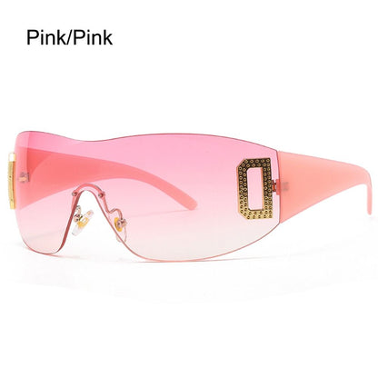Punk Wrap Around Y2K Sunglasses