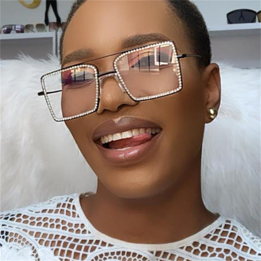 Rhinestone Glasses