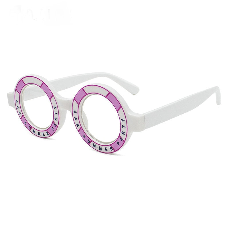 Round Anti Blue Light Blocking Glasses