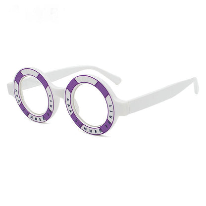 Round Anti Blue Light Blocking Glasses