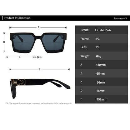 Oversize Square Sunglasses