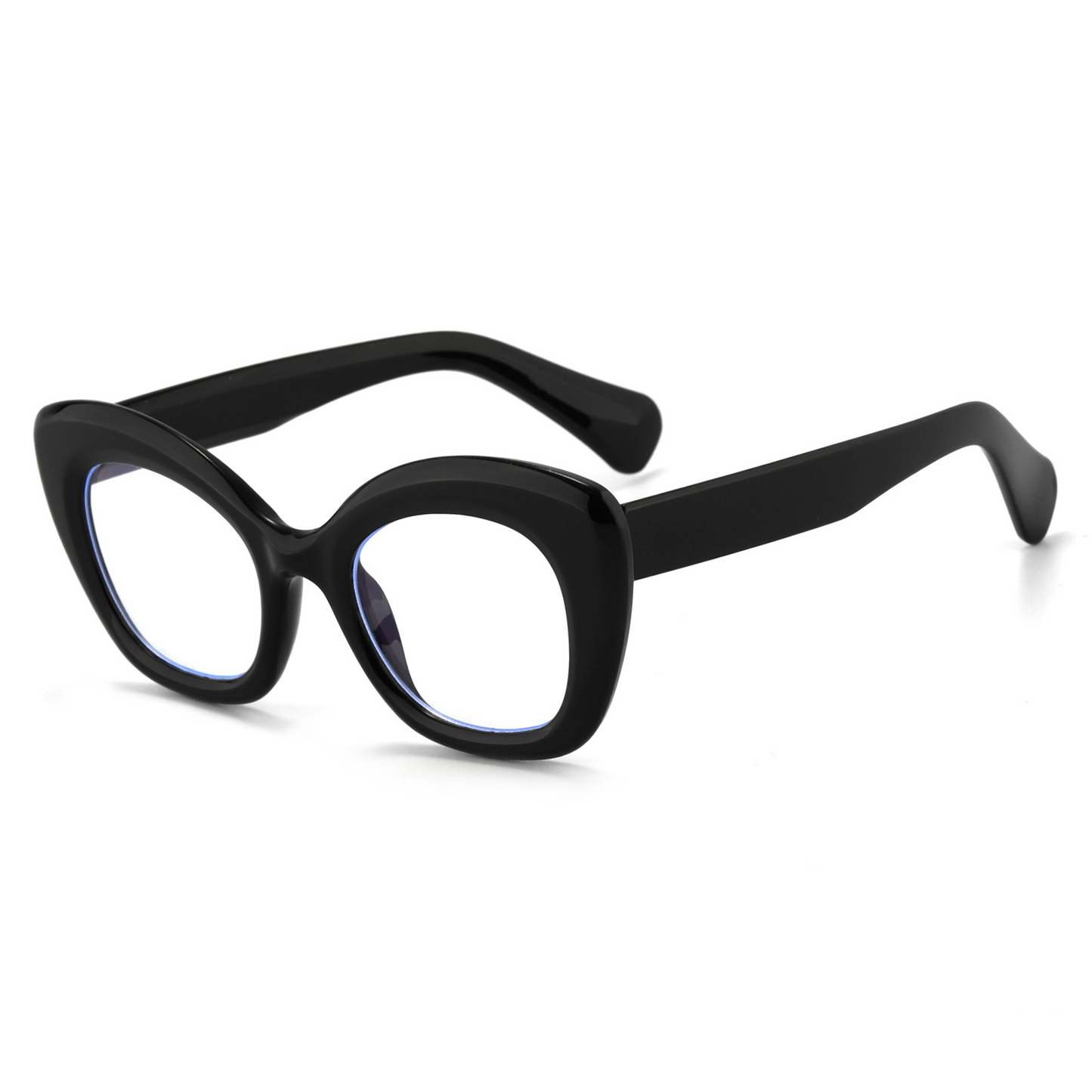 Retro anti-blue light reading glasses