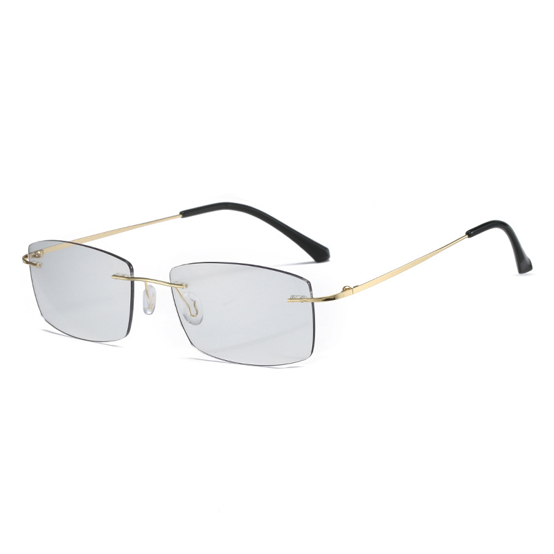 Anti-blue light color-changing glasses