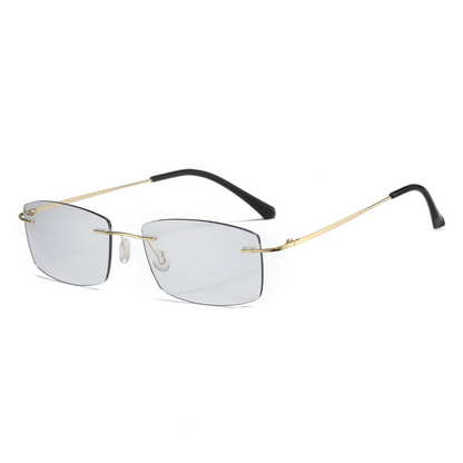 Anti-blue light color-changing glasses