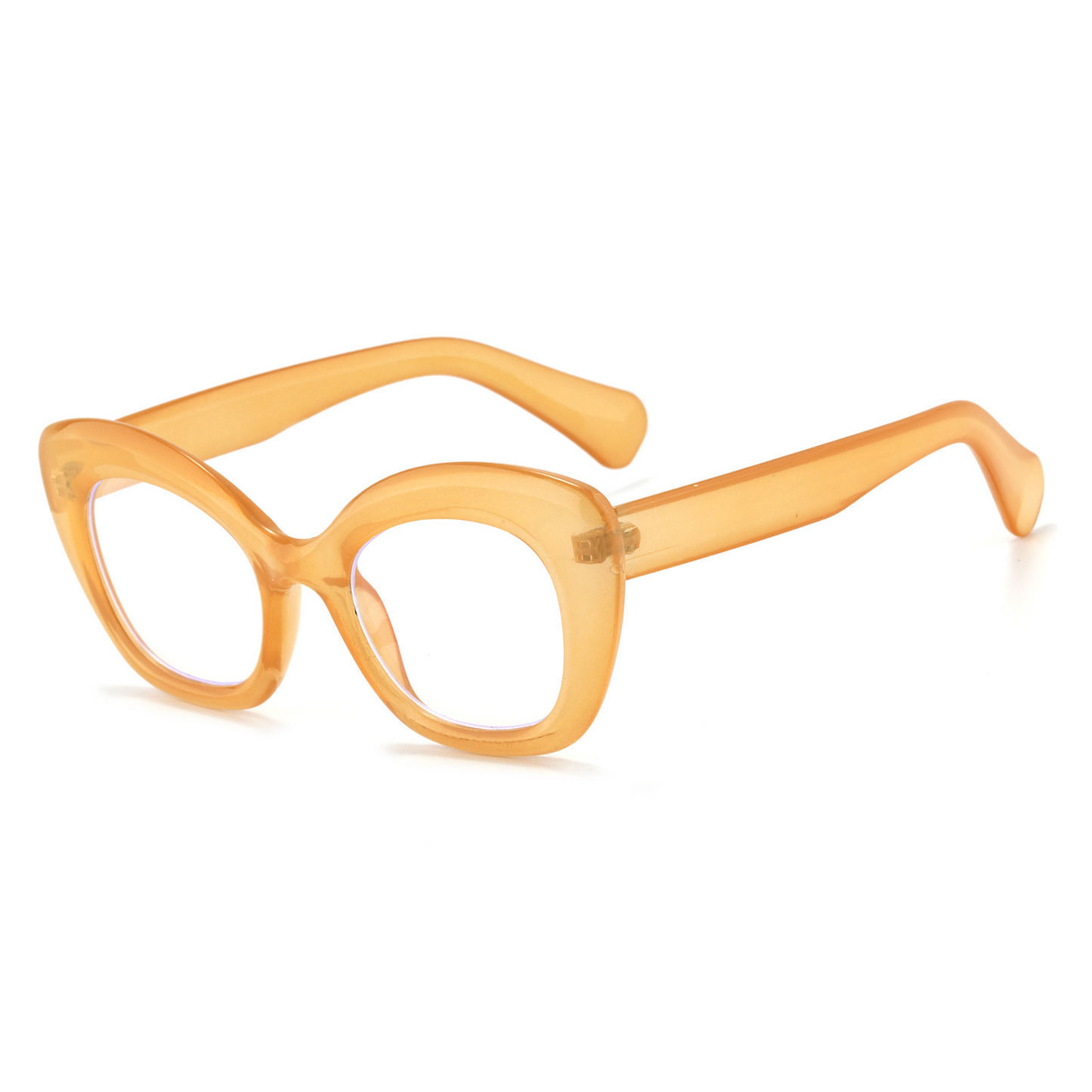 Retro anti-blue light reading glasses
