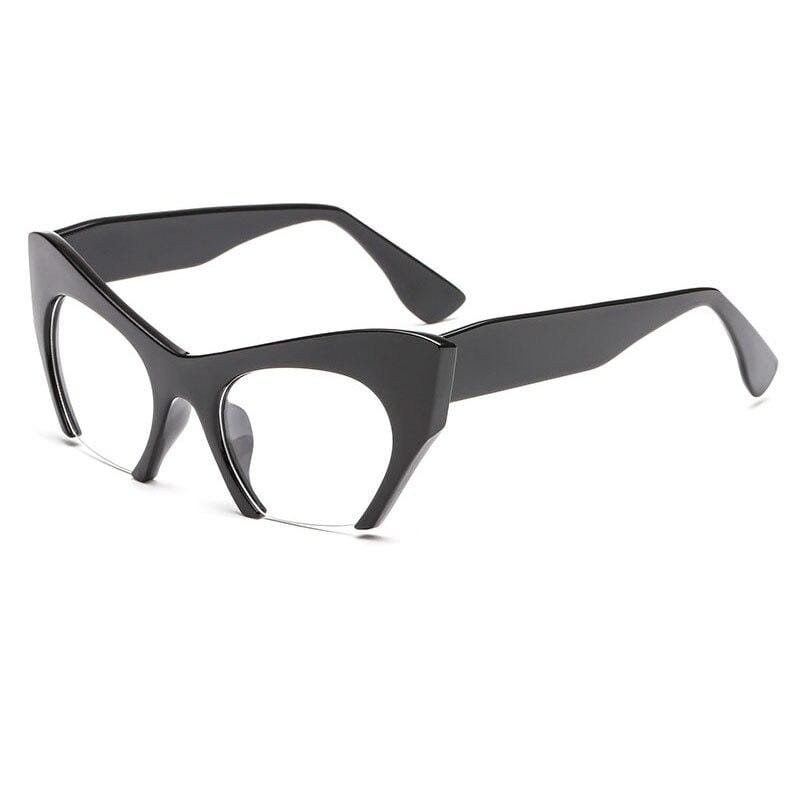 Fashion Retro Half frame Cat eye Women Glasses