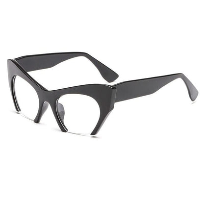 Fashion Retro Half frame Cat eye Women Glasses