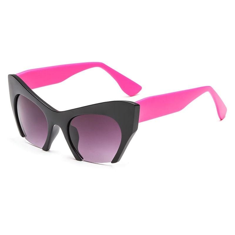 Fashion Retro Half frame Cat eye Women Glasses