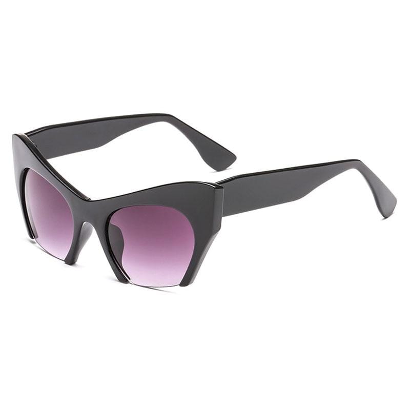 Fashion Retro Half frame Cat eye Women Glasses