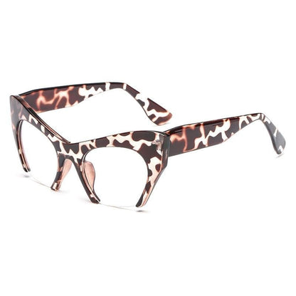 Fashion Retro Half frame Cat eye Women Glasses