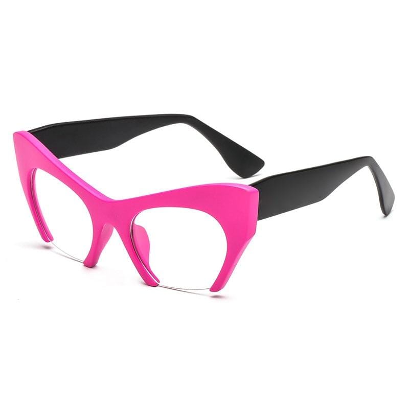Fashion Retro Half frame Cat eye Women Glasses
