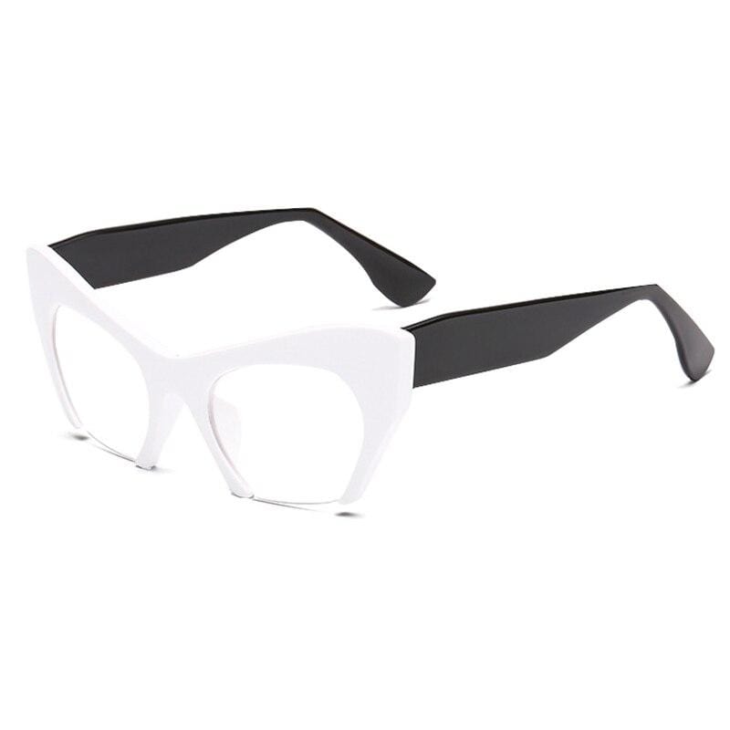 Fashion Retro Half frame Cat eye Women Glasses