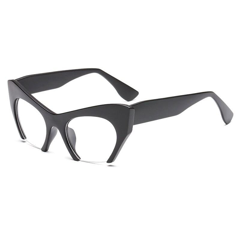Fashion Retro Half frame Cat eye Women Glasses